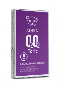 ADRIA O2O2 TORIC (6 линз)