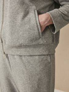 Толстовка трикотажная на молнии