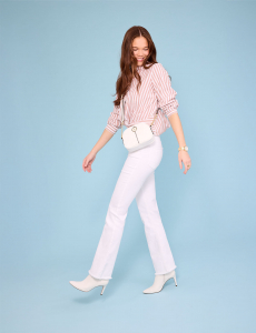 HIGH RISE SCULPTING BOOT CUT JEANS