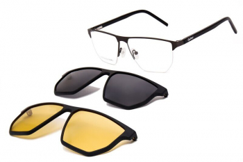 Оправа с солнцезащитной насадкой (Clip-on) StyleMark Polarized C1703B