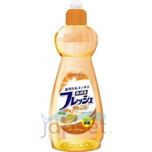 Mitsuei Средство для мытья посуды, овощей и фруктов с ароматом апельсина, 600 мл