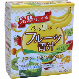 Yuwa Концентрат для приготовления безалкогольных напитков, Аодзиру со злаками, саше, 20 х 3 гр