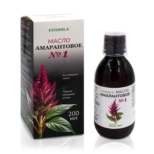 Амарантовое масло №1 200мл  БАД  