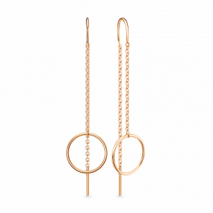 Серьги позолоченные серебро 925*