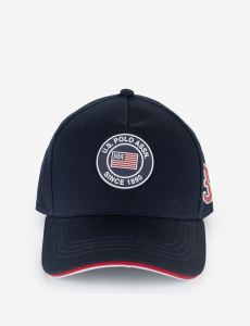 BOYS RUBBER LOGO TWILL HAT