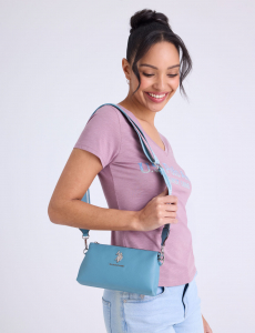 TOP ZIP MINI CROSSBODY BAG