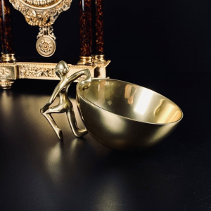 404-016 Декоративный салатник 18см в под.уп.(х12)Полистоун