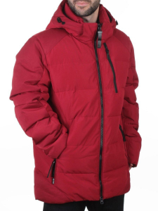 6702L BURGUNDY Куртка мужская зимняя (200 гр. холлофайбер)