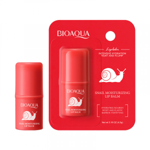 Бальзам для губ с муцином улитки BIOAQUA, 4,5 гр