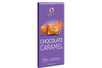 «O'Zera», шоколад белый карамельный Caramel, 90 г