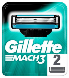 GilletteMach3 кассеты 2шт