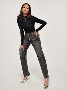 Брюки джинсовые женские Con-607 Elegant Conte Дроп