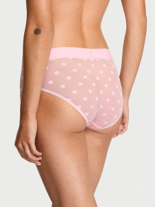 Sheer Heritage Logo Hiphugger Panty