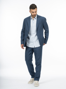 Однобортный пиджак regular изо льна