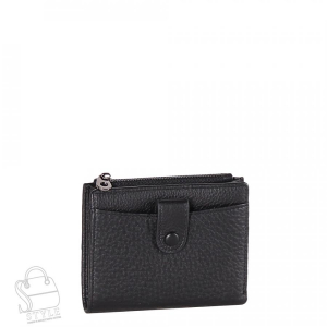 Женский кошелек 6087-1805 black Vermari