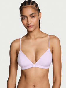 Luxe Crepe Triangle Bralette