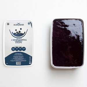 Пюре Черная смородина Agrobar (Агробар) замороженное, 250 гр
