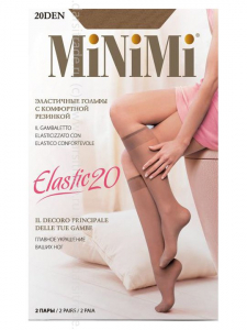 Гольфы женские Elastic 20 MiNiMi Дроп [2 пары]