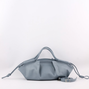 NEW Сумка 2016 гладкий серо-голубой