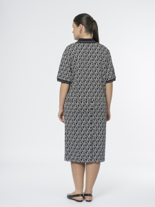 Юбка из рельефного трикотажного жаккарда