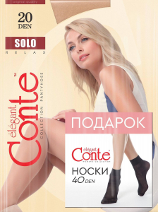 Conte elegant Колготки SOLO 20+SOLO 40 (Набор)