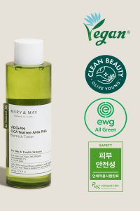 Mary&May Vegan Cica Tea Tree AHA PHA Toner 200ml