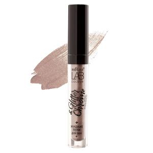 Тени жидкие для век Lab colour Glitter&Chrome 03 Cool Taupe 2,6 мл Белита/4/ОПТ