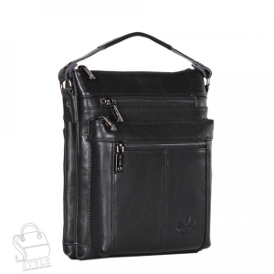 Сумка мужская кожаная 7615Z black Zinimxs  в Новосибирске