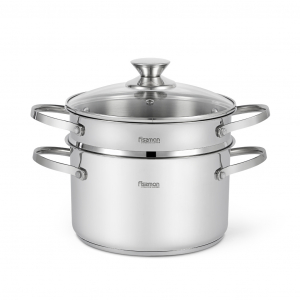 Кастрюля с пароваркой из нержавеющей стали 20 см / 3,6 л Willow