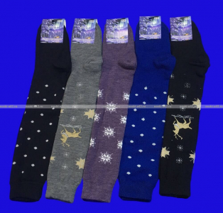 2 ПАРЫ - Термогольфы женские внутри махра 