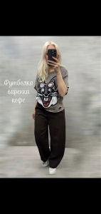 Футболка варёнка-хлопок