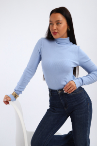 Водолазка женская с горлом теплая 32103