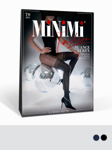 Minimi Колготки NUANCE LUREX  70 #1 (имитация чулок с люрексом)