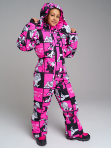 Комбинезон зимний для девочки