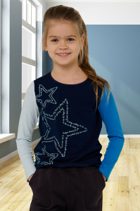 лонгслив для девочки Д 015-26 -50%