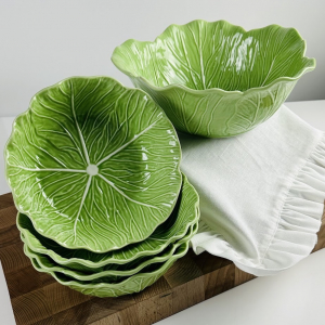 232-033 Набор из 5 салатников 27/19см КАПУСТА в под.уп.(х4)Фарфор