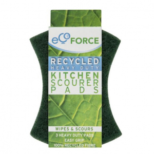 EcoForce Кухонные губки для сильных загрязнений 3 шт