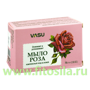 Мыло Роза (Vasu Rose) 75 гр Trichup