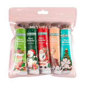Набор кремов для рук MIYUELENI Новогодняя серия, 5 шт. по 30 мл.