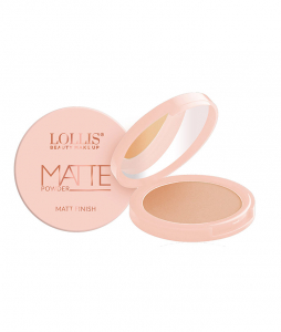 Пудра для лица LOLLIS Matte Powder 03 12г Меркер Косметика
