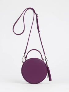 Женская кожаная сумка Richet 3201LN 603 Фиолетовый