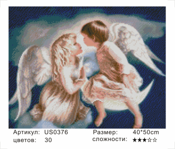 US0376 Уценка-Без подрамника мозаика
