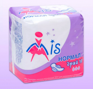 Прокладки Mis Нормал драй (3 капли), 10 шт.