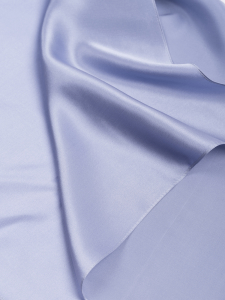 Шелковый голубой платок