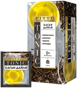 «Fitto», чай травяной Tonic саган-дайля, 25 пакетиков, 37,5г