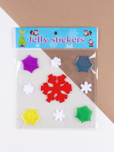 Наклейки новогодние на окна «Снежинки», 20?20 см