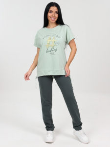 Хештег - костюм зеленый