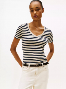 V-Neck Stripe Favorite T-Shirt