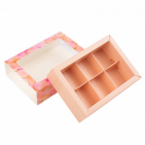 Коробка для 6 конфет 