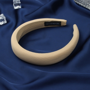 Ободок для волос «Джойс», 3 см, горчичный